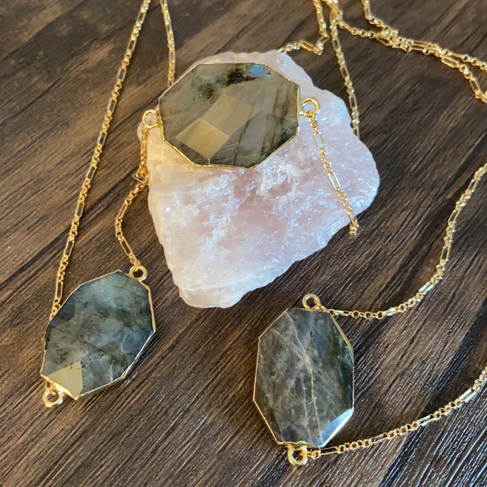 ✨HOST PICK✨Labradorite Gemstone Necklace